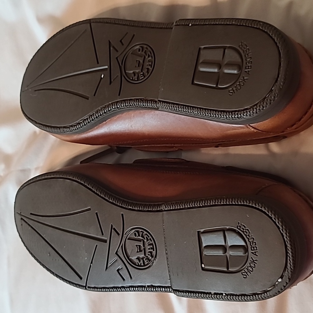 Mephisto Spinnaker Leather Brown  Boat Shoes Men's 12.5 - Picture 7 of 8